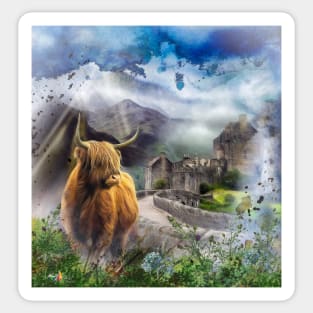 Eilean Donan Castle Sticker